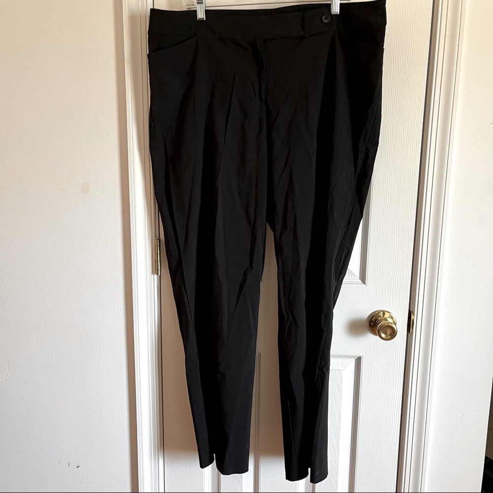 Lane Bryant Black Pants (Yellow Sizing)